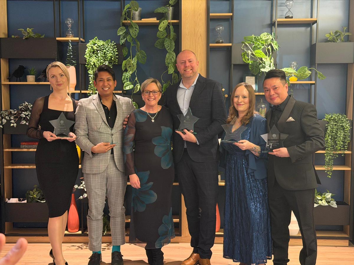 The team from SHAPE with Sarah Fountain